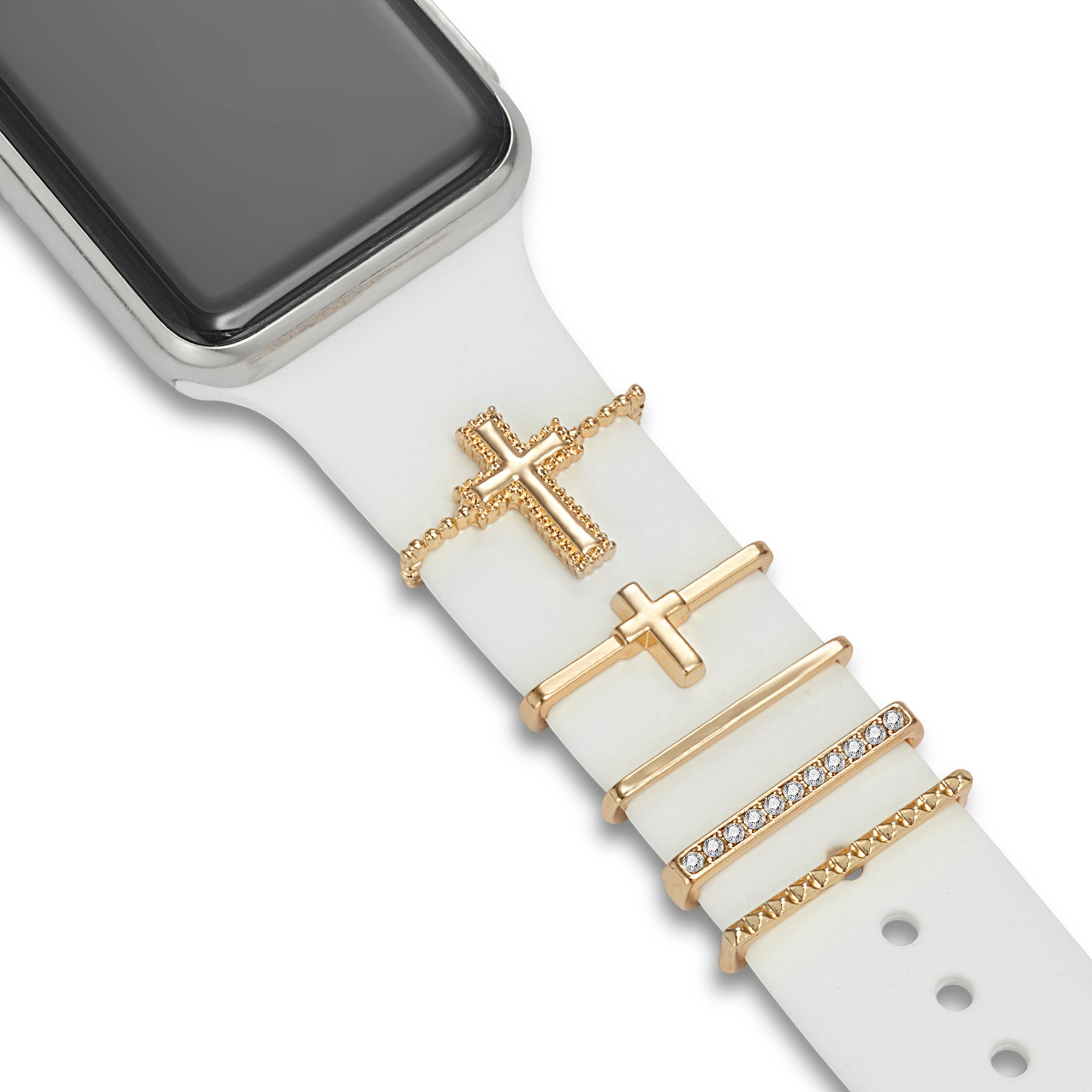 MillesTECband Apple Watch Charms "Cross" - Gold