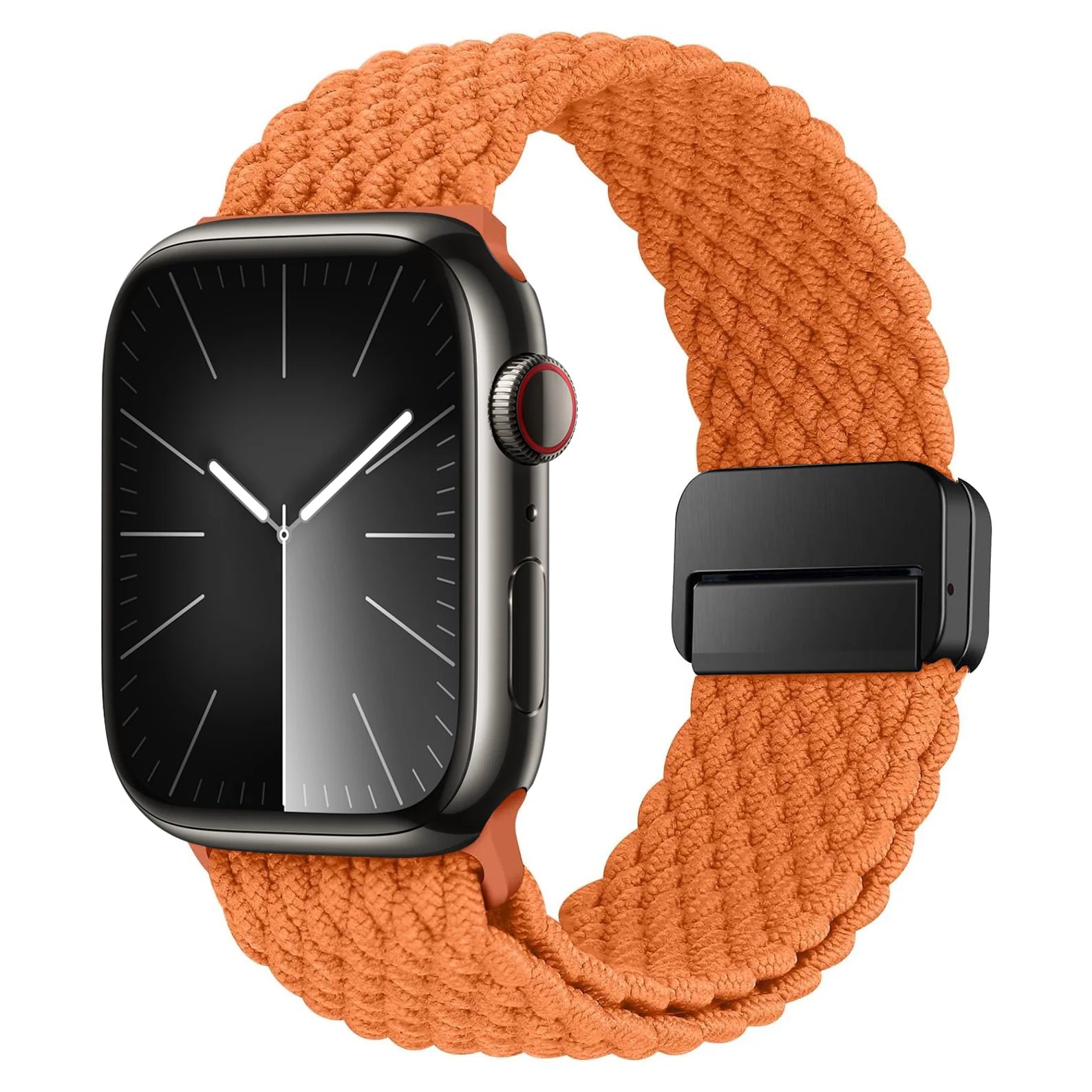 Geflochtenes Apple Watch Armband mit Magnetverschluss