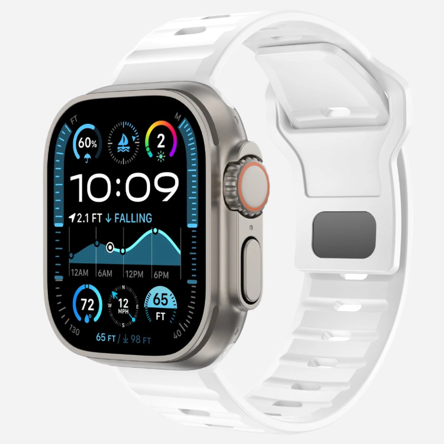 MillesTECband Apple Watch Silikonarmband "Active"