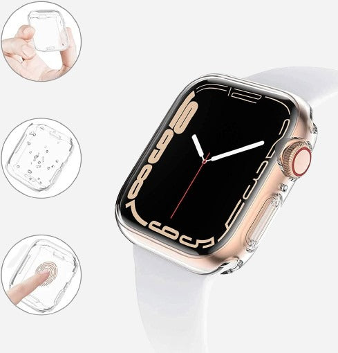 MilesTEC Invisible Air Case für Apple Watch Series 9, 8 und 7 - 45 mm