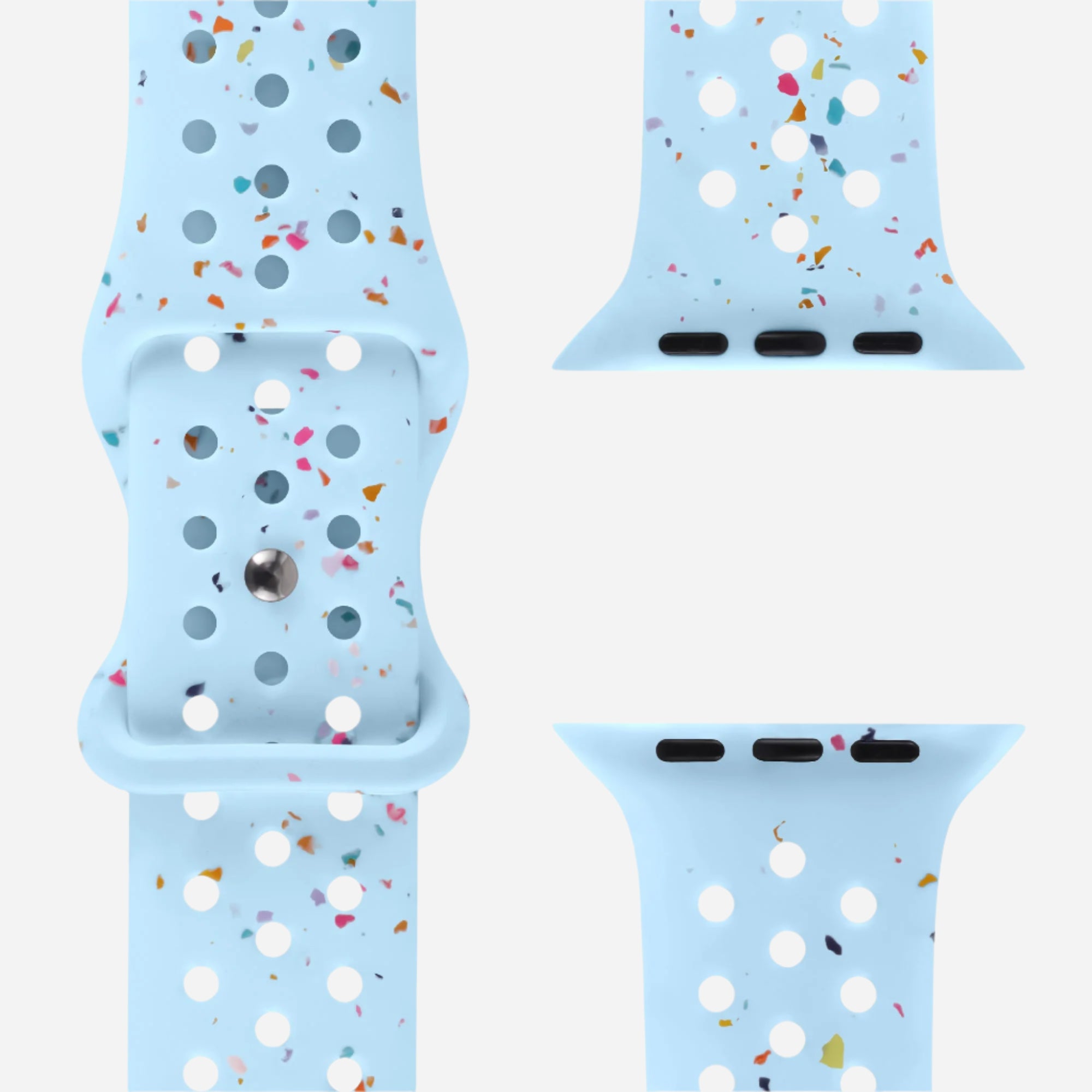 MillesTECband Apple Watch Silikonarmband "Carnival"