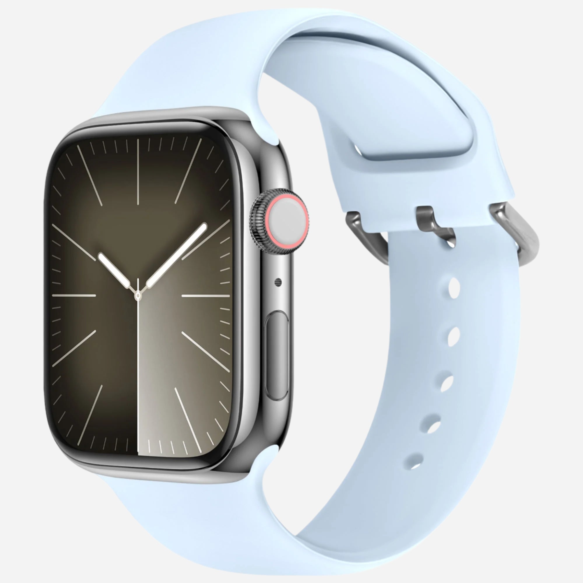 MillesTECband Apple Watch Silikonarmband "Aqua"