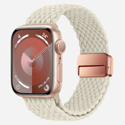 MillesTECband Geflochtenes Apple Watch Armband "Casual" mit Magnetverschluss