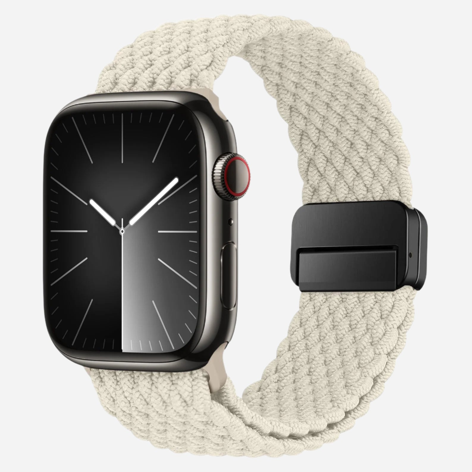 MillesTECband Geflochtenes Apple Watch Armband "Casual" mit Magnetverschluss