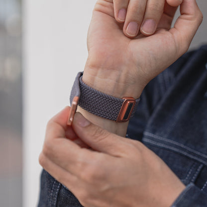 MillesTECband Geflochtenes Apple Watch Armband "Casual" mit Magnetverschluss