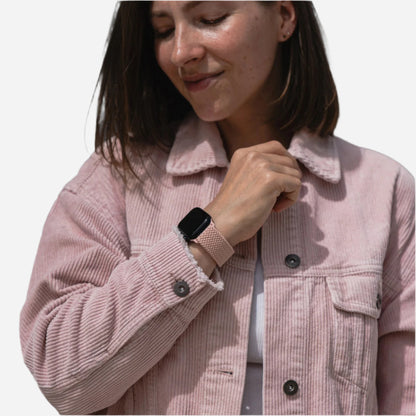 MillesTECband Geflochtenes Apple Watch Armband "Casual" mit Magnetverschluss