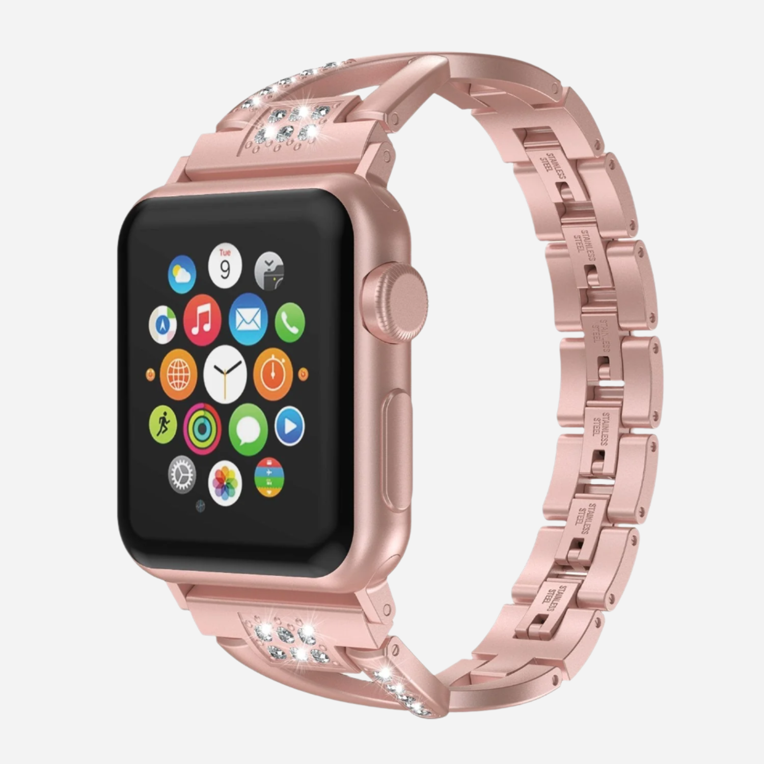 MillesTECband Apple Watch Gliederarmband "Madama"