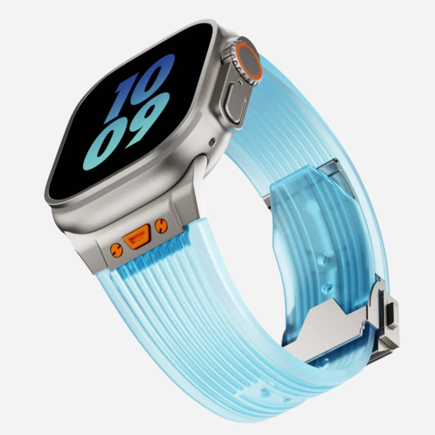 MillesTECband Apple Watch Silikonarmband „ICE“