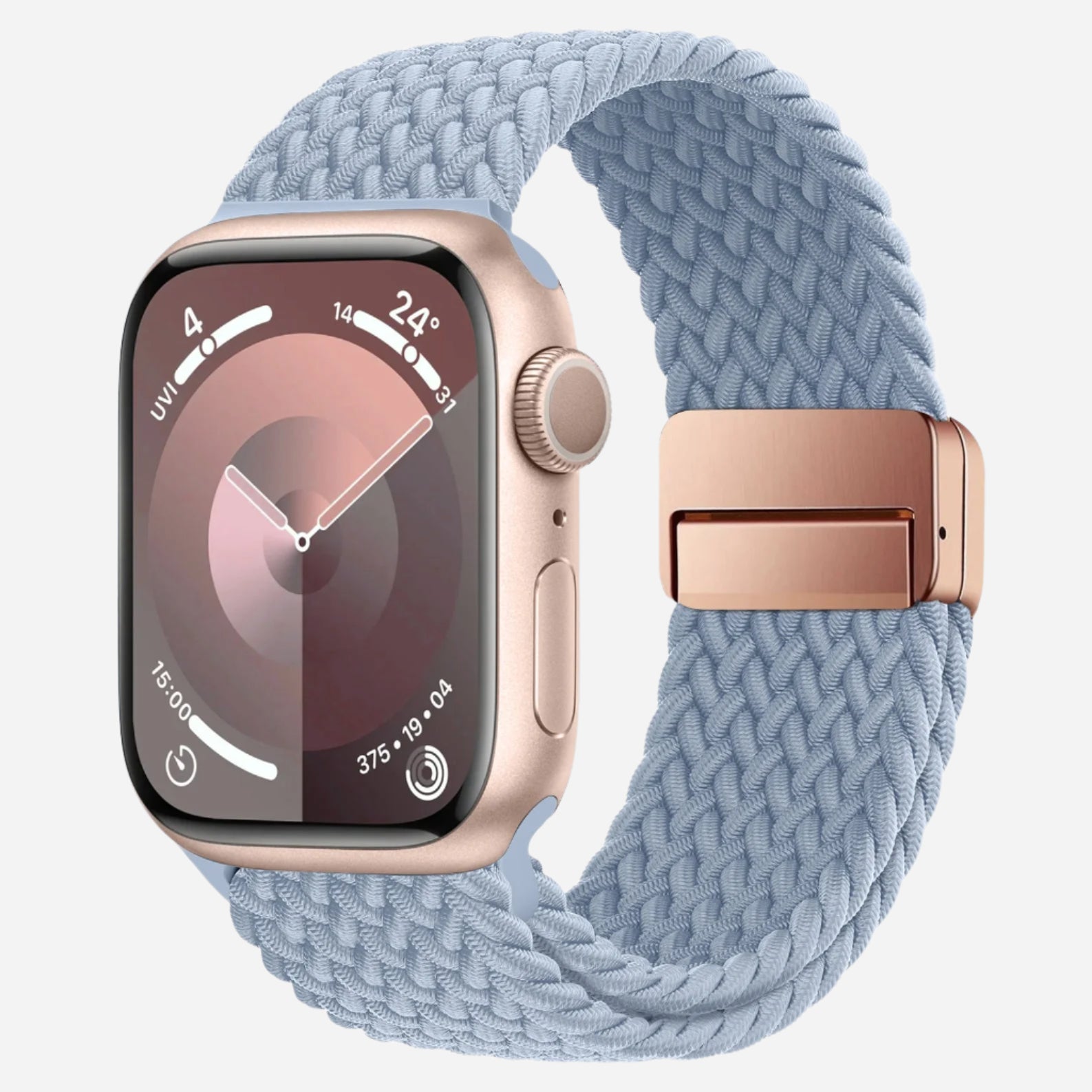 MillesTECband Geflochtenes Apple Watch Armband "Casual" mit Magnetverschluss