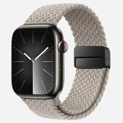 MillesTECband Geflochtenes Apple Watch Armband "Casual" mit Magnetverschluss