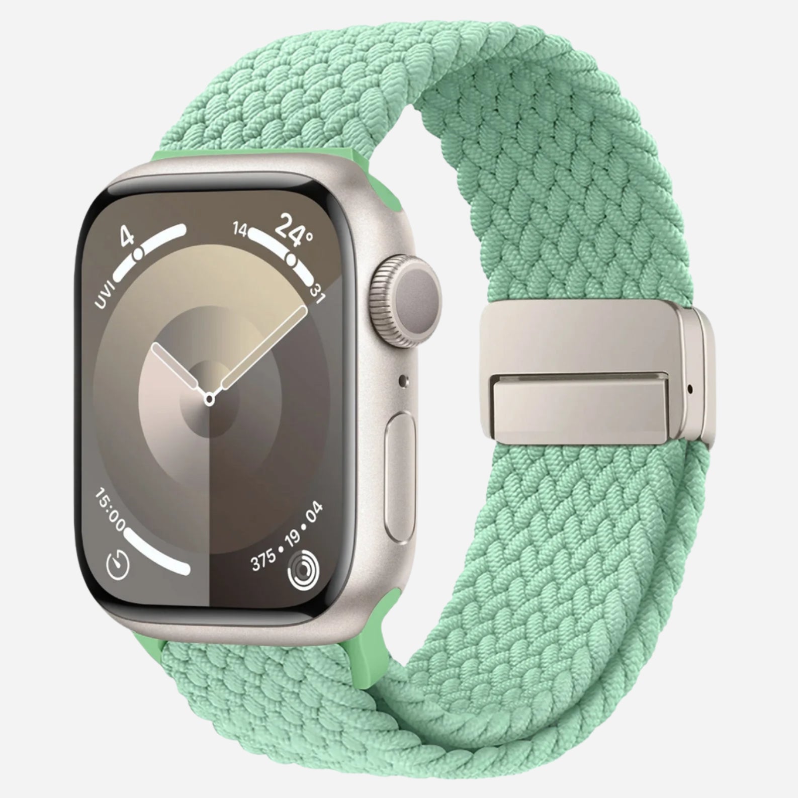 MillesTECband Geflochtenes Apple Watch Armband "Casual" mit Magnetverschluss