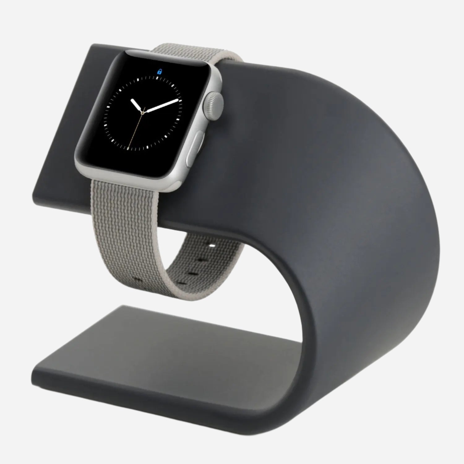 MillesTECband Aluminium Apple Watch Ständer schwarz - MillesTEC