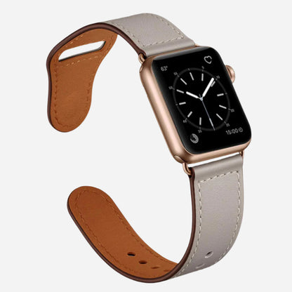 MillesTECband Apple Watch Kunstlederarmband