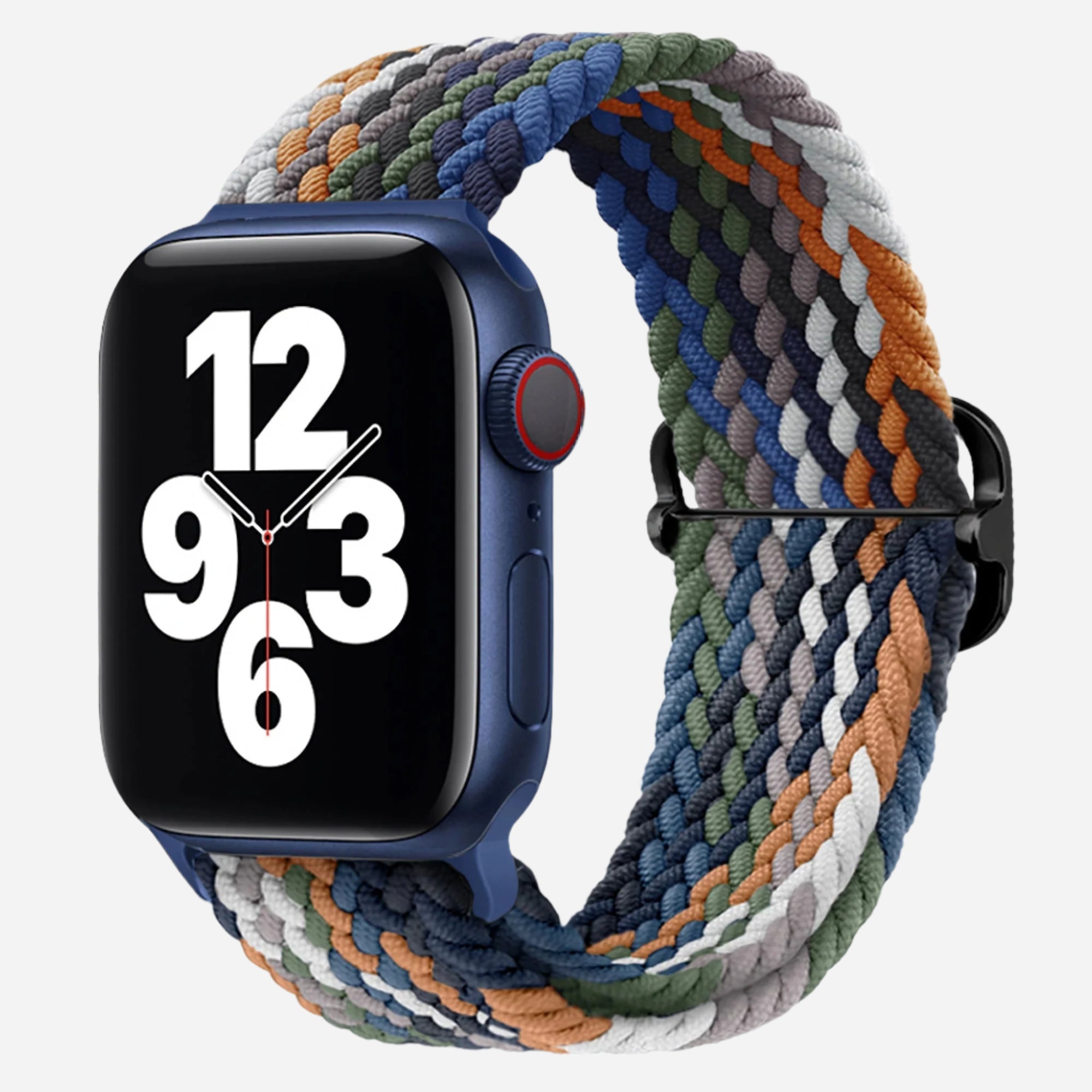 MillesTECband Apple Watch geflochtenes Flex Loop Multicolor Armband