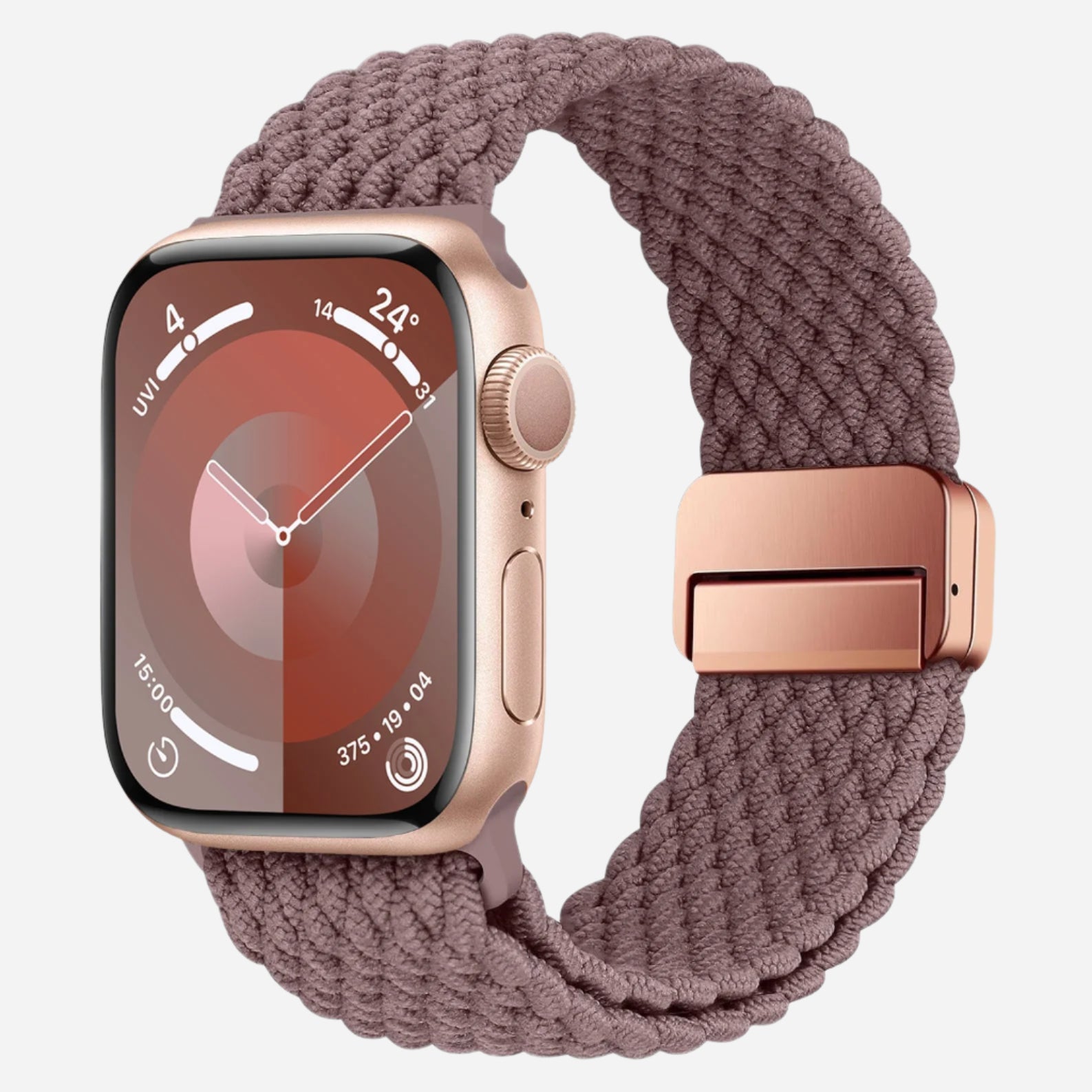 MillesTECband Geflochtenes Apple Watch Armband "Casual" mit Magnetverschluss