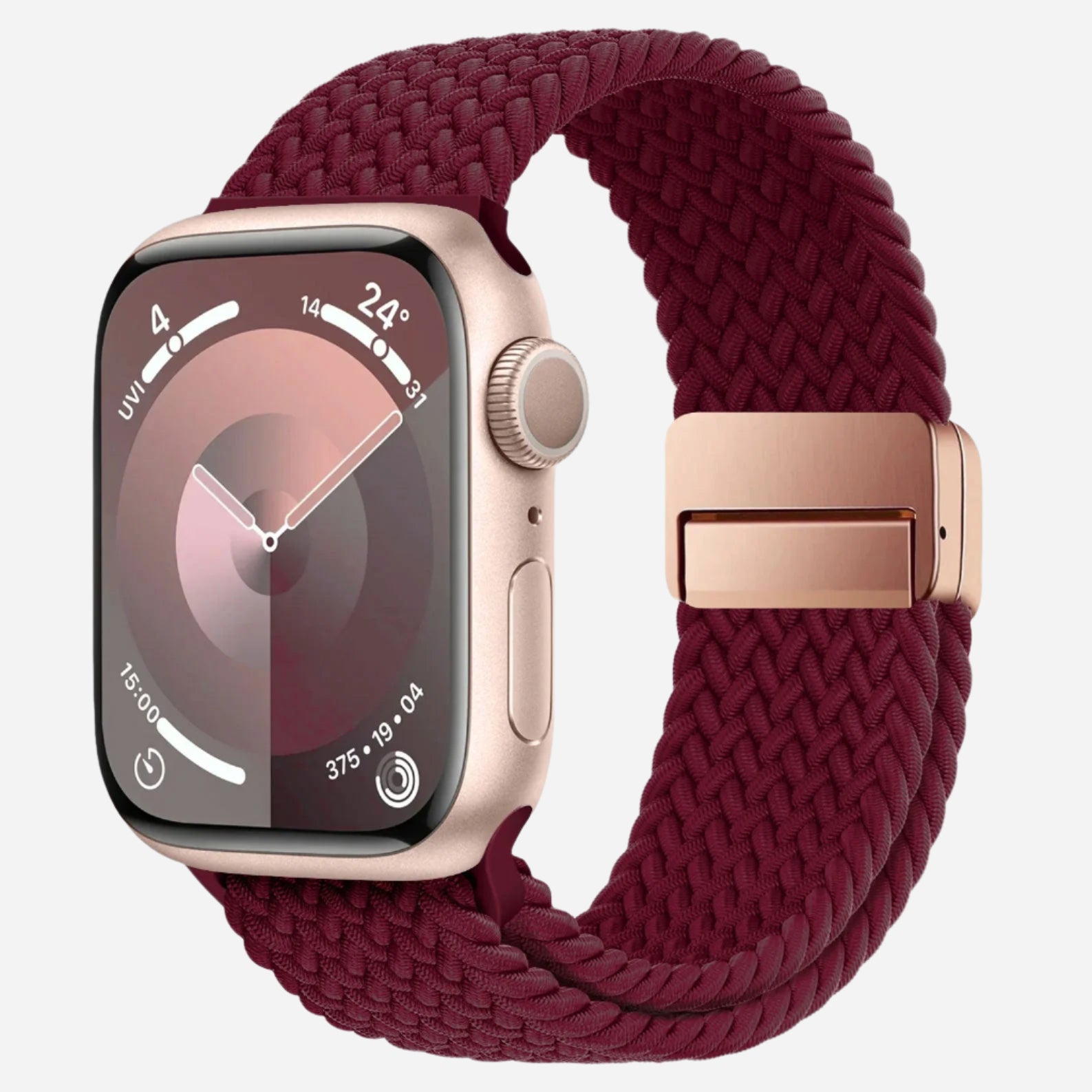 MillesTECband Geflochtenes Apple Watch Armband "Casual" mit Magnetverschluss