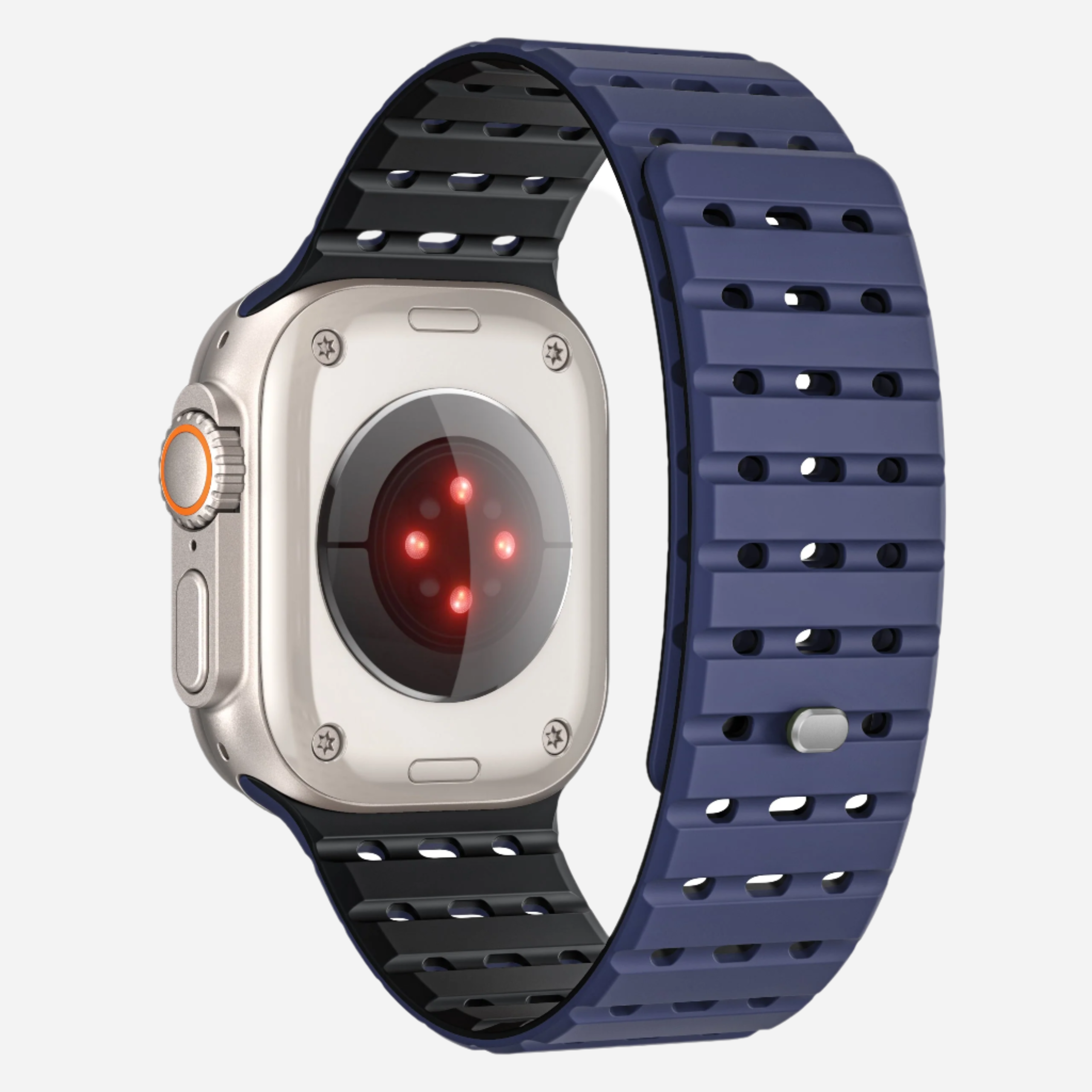 MillesTECband Apple Watch magnetisches Silikonarmband „Power“