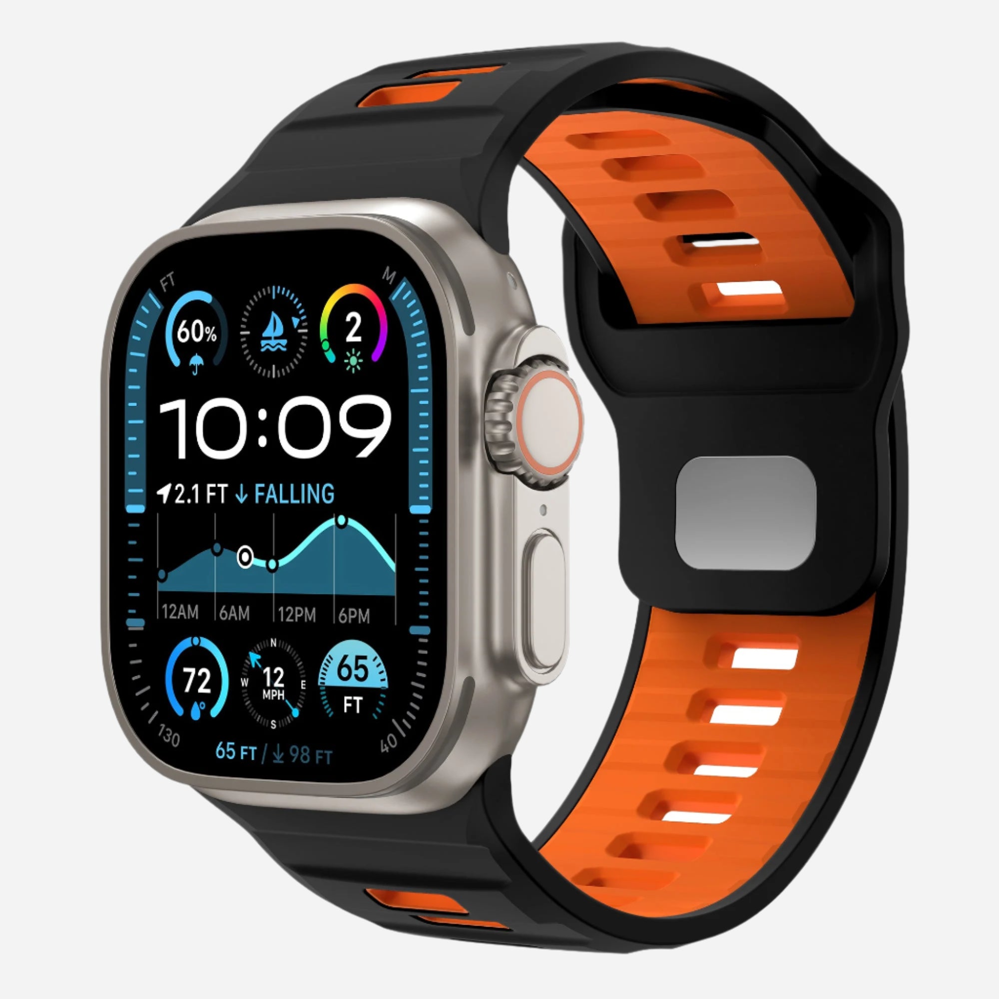 MillesTECband Apple Watch Silikonarmband „Runner“