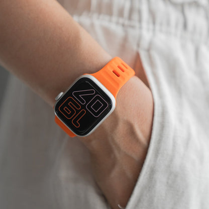 MillesTECband Apple Watch Silikonarmband "Active"