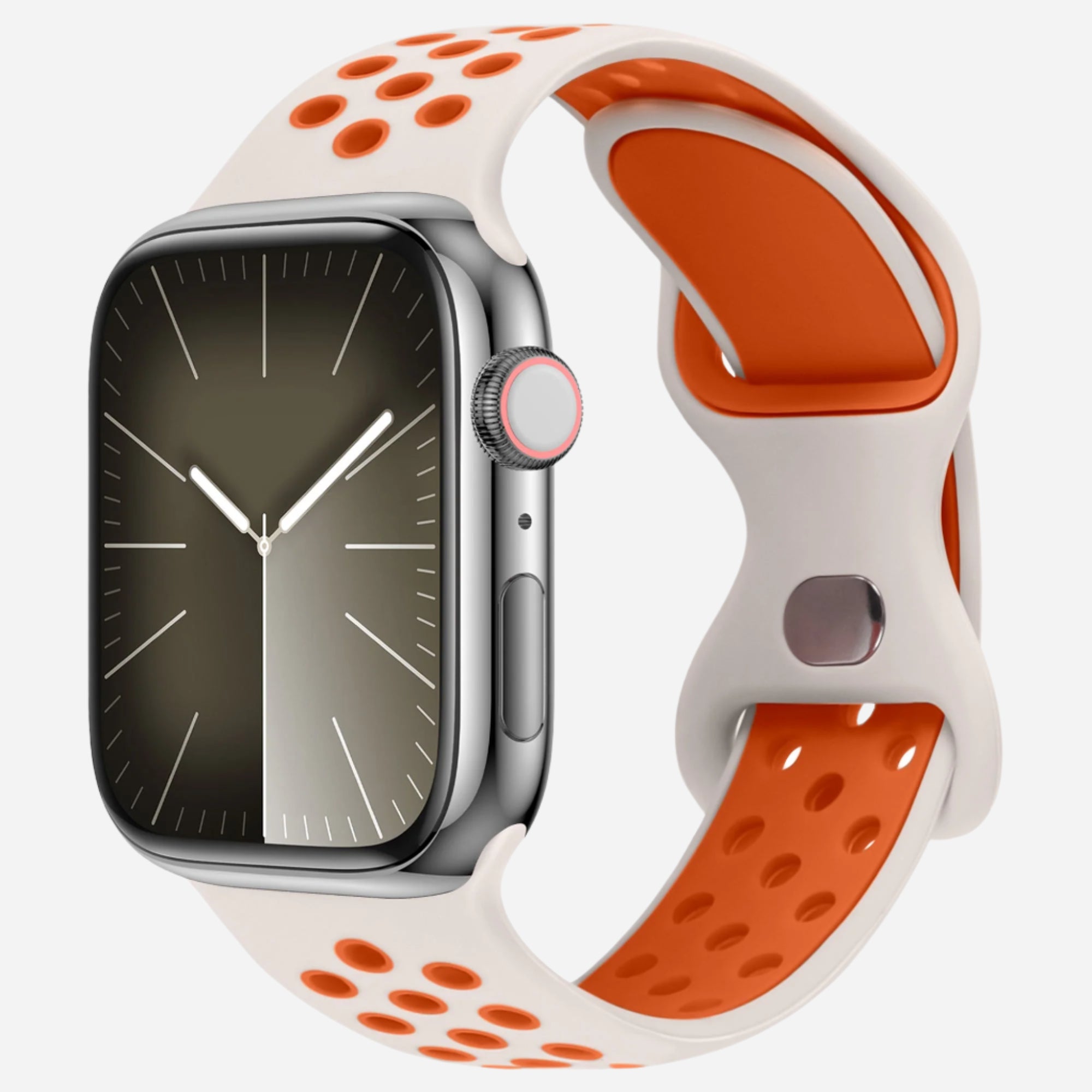 MillesTECband Apple Watch Silikonarmband "Energy"