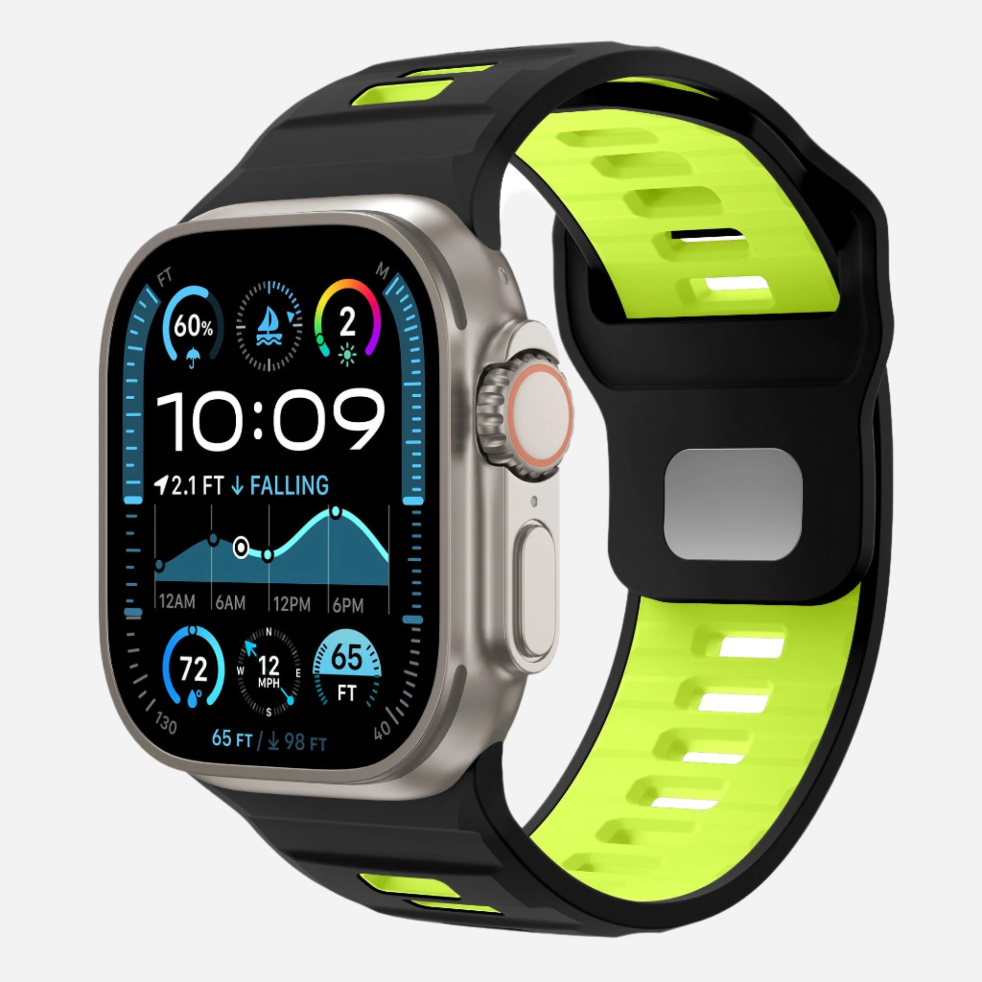 MillesTECband Apple Watch Silikonarmband „Runner“