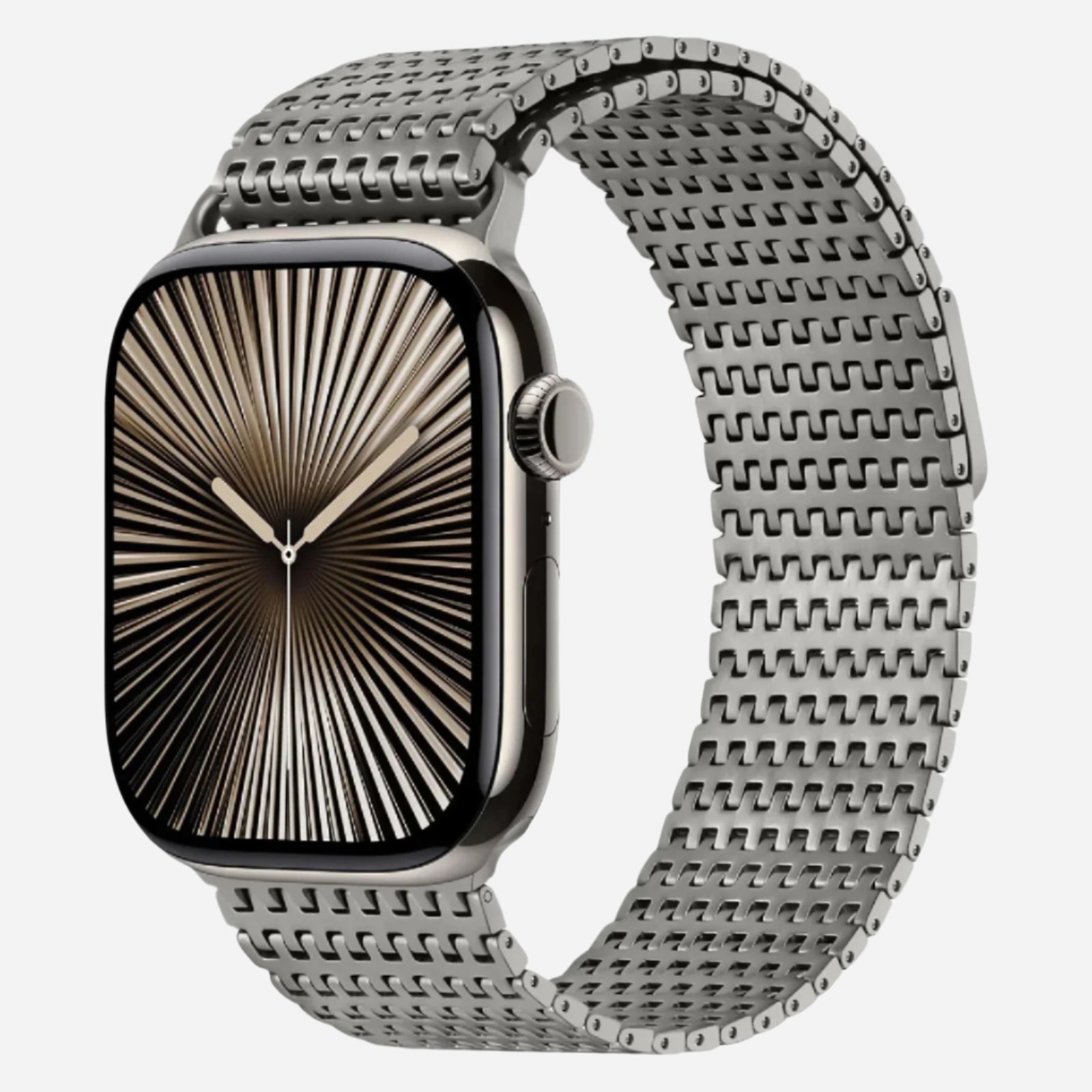 MillesTECband Apple Watch Edelstahl Armband „Aurora“