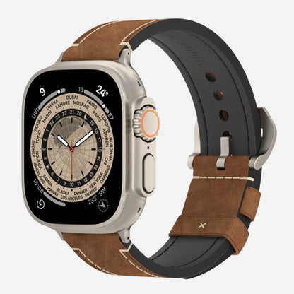 MillesTECband Apple Watch Ultra PALERMO GRANDE Lederarmband