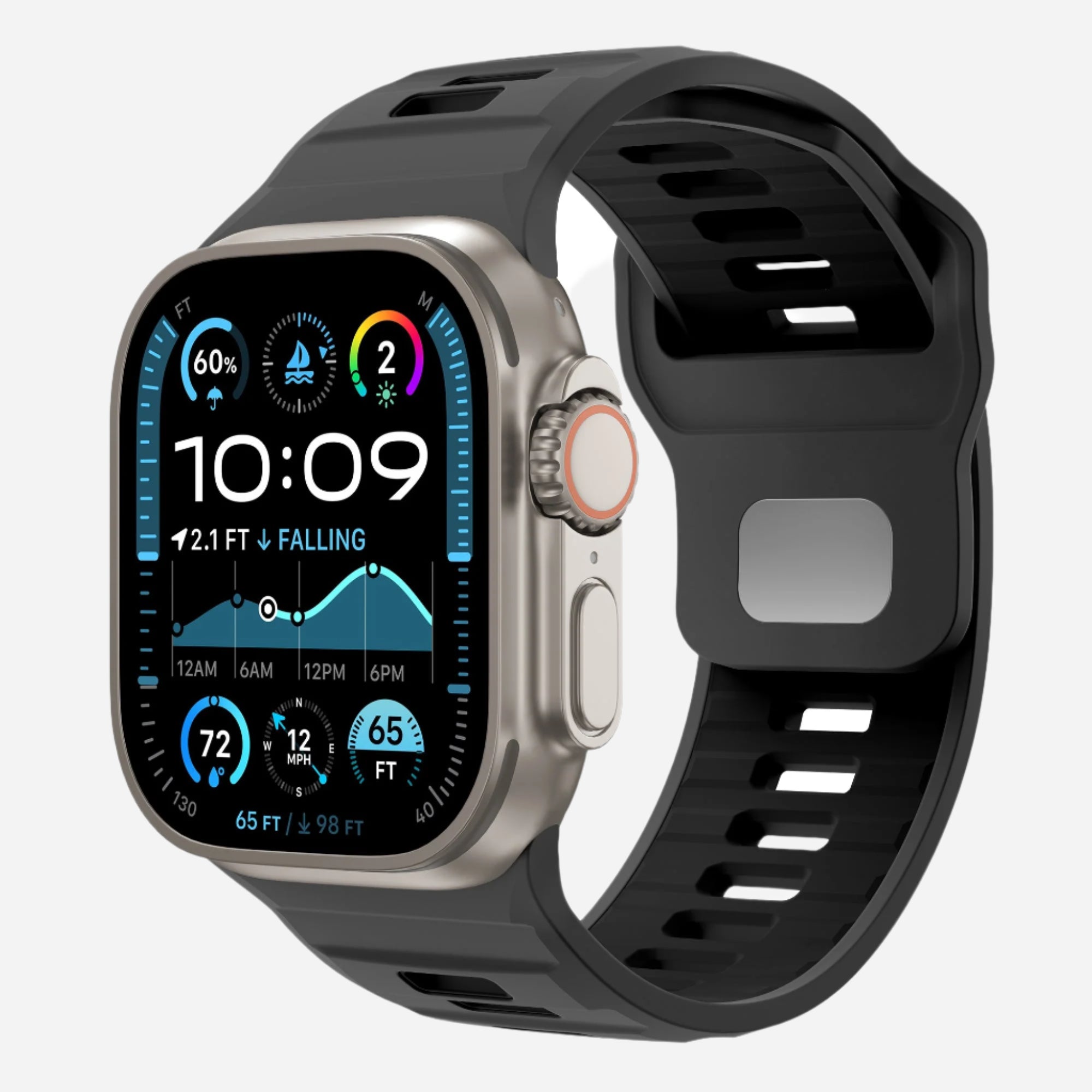 MillesTECband Apple Watch Silikonarmband „Runner“