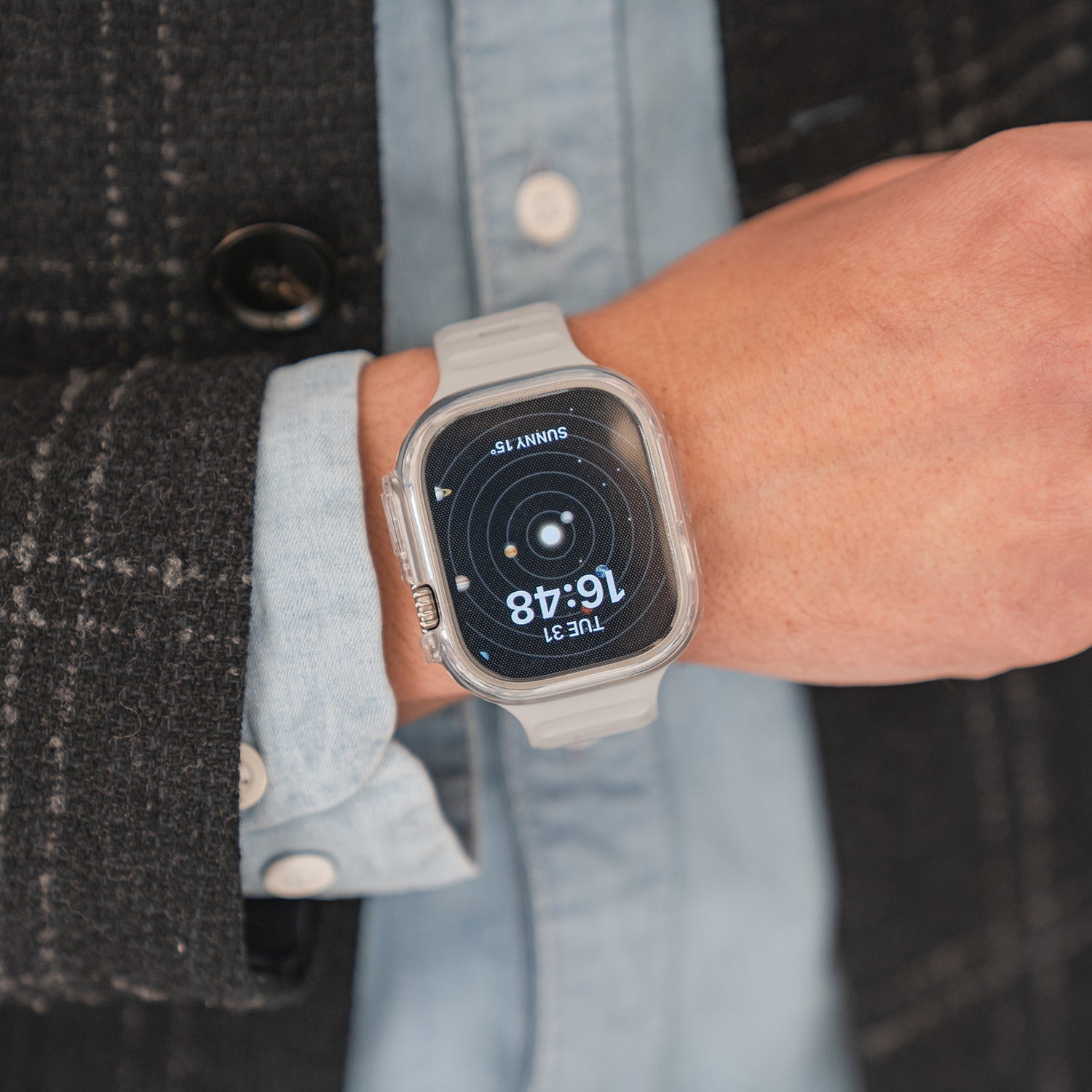 MillesTECbandPRO Invisible Air Case für Apple Watch Ultra