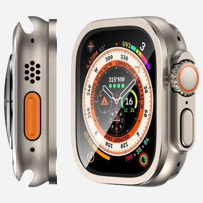 MilesTEC ADVENTURE Displayschutz Glas für Apple Watch Ultra 49 mm - 2er Set