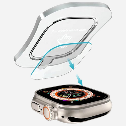 CRYSTAL CLEAR Displayschutz GLAS für Apple Watch Ultra 49 mm - 2er Set