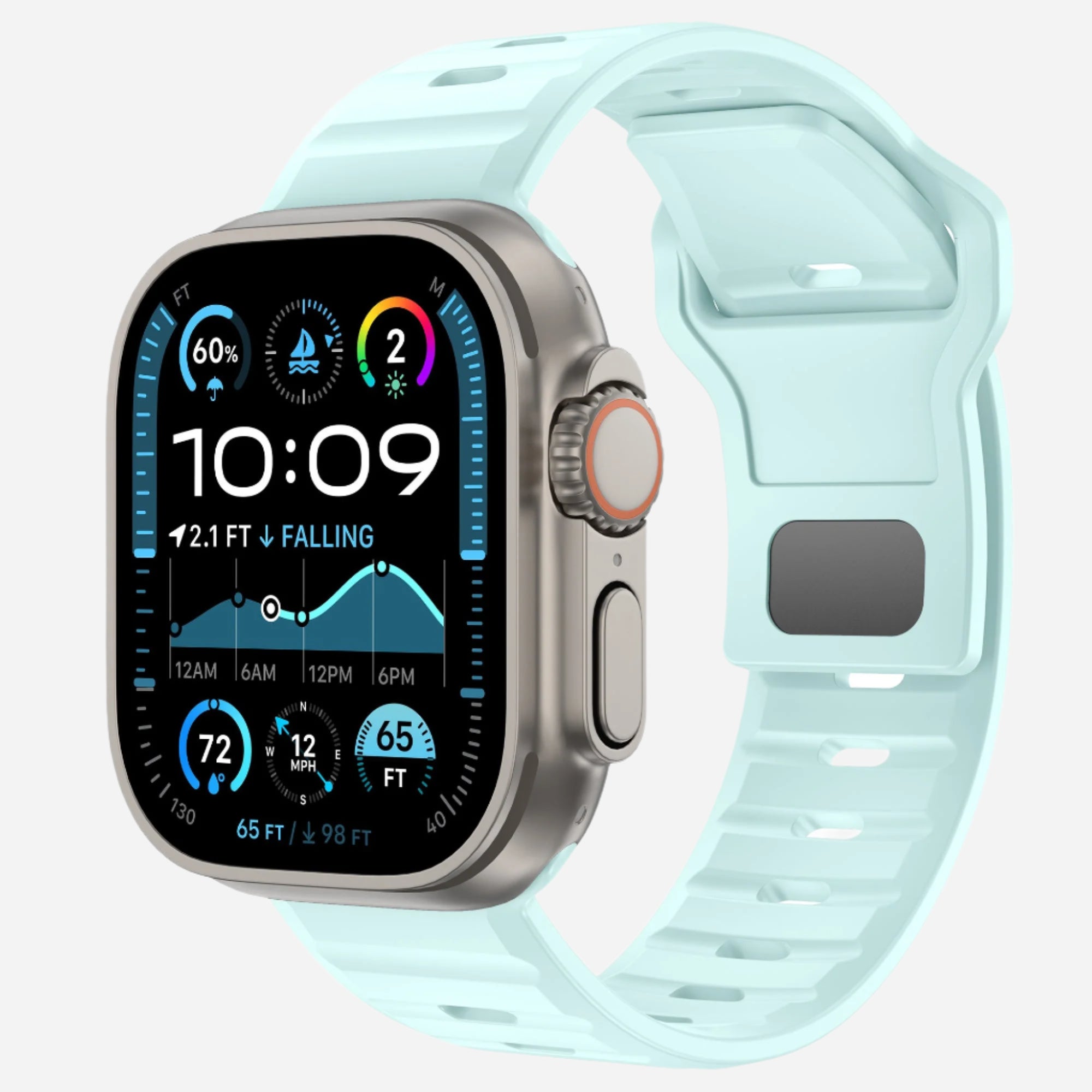 MillesTECband Apple Watch Silikonarmband "Active"