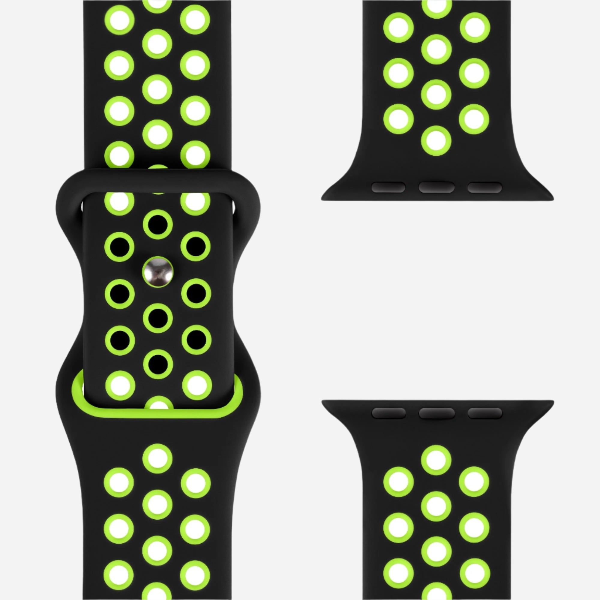 MillesTECband Apple Watch Silikonarmband "Energy"