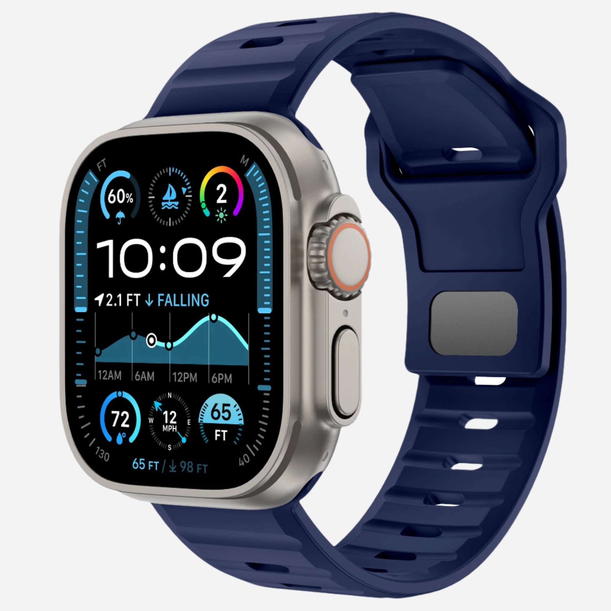 MillesTECband Apple Watch Silikonarmband "Active"