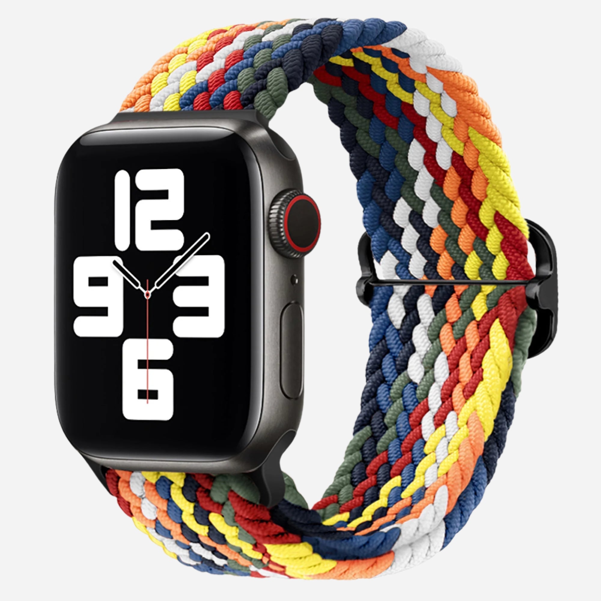 MillesTECband Apple Watch geflochtenes Flex Loop Multicolor Armband