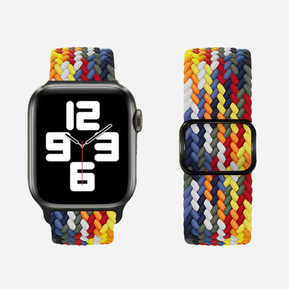 MillesTECband Apple Watch geflochtenes Flex Loop Multicolor Armband