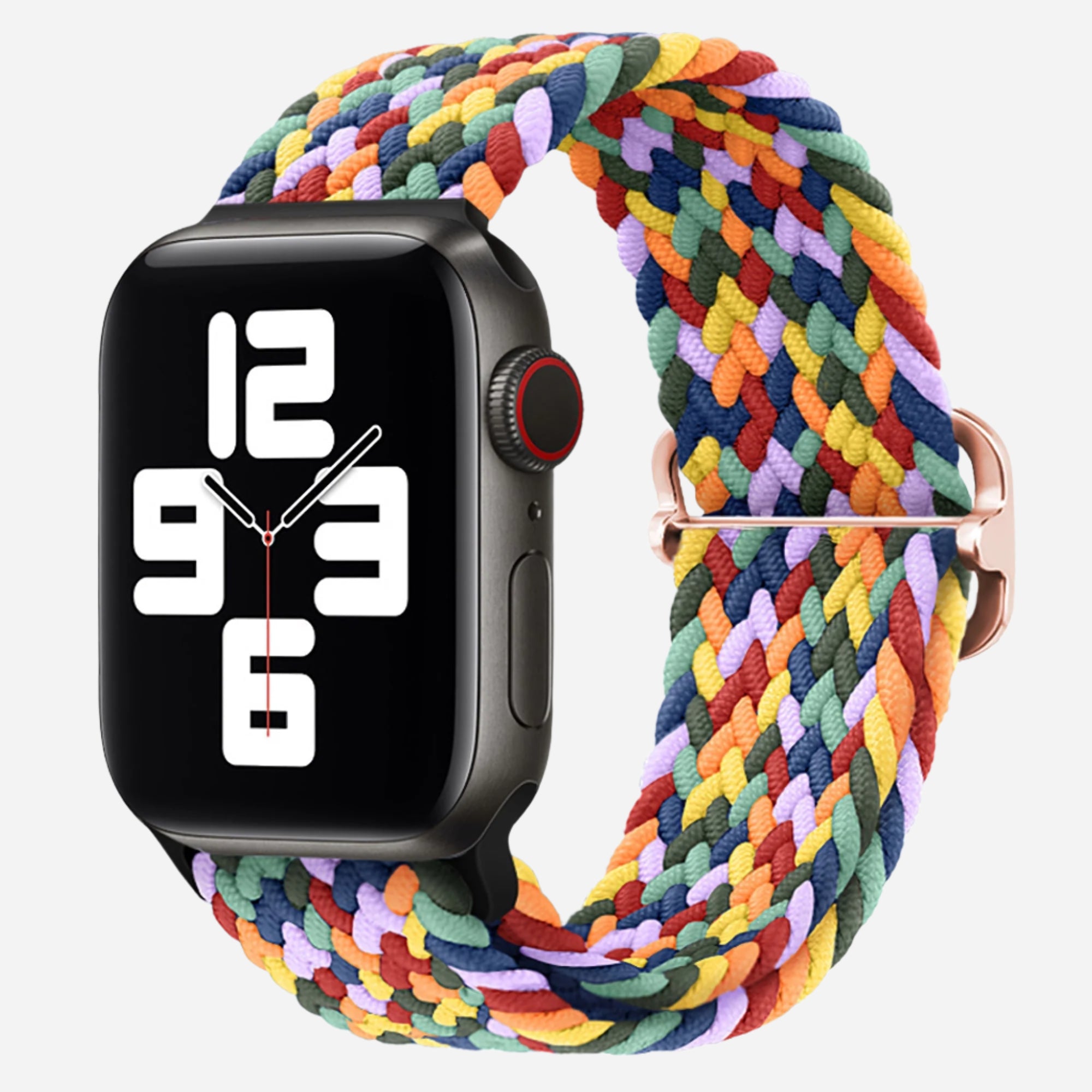 MillesTECband Apple Watch geflochtenes Flex Loop Multicolor Armband