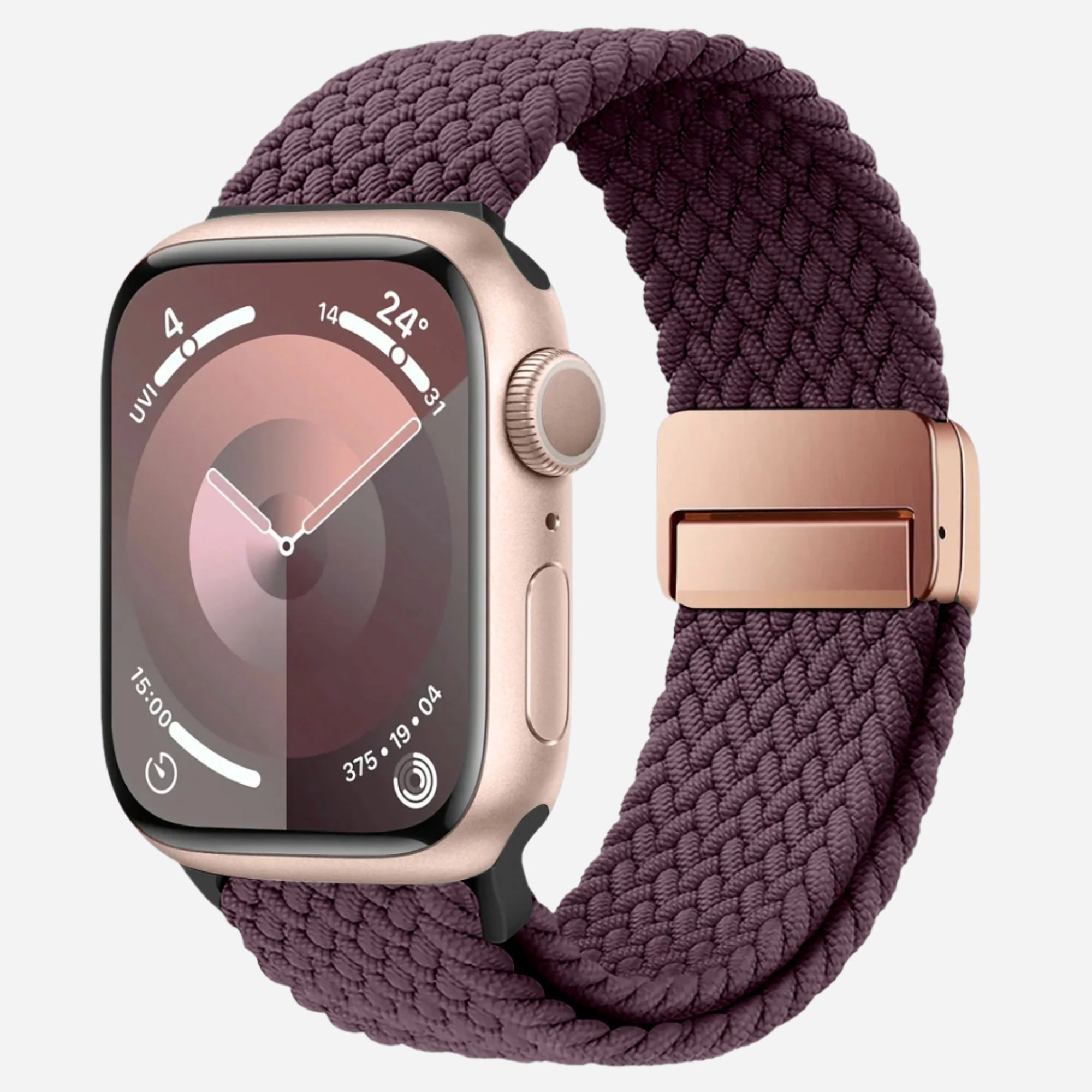 MillesTECband Geflochtenes Apple Watch Armband "Casual" mit Magnetverschluss