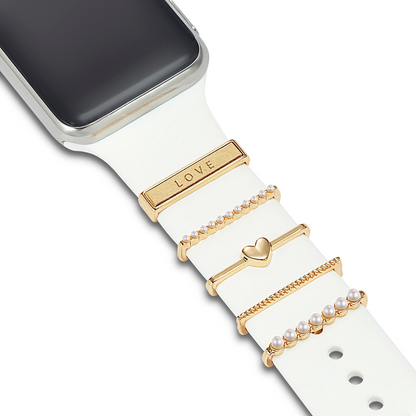 MillesTECband Apple Watch Charms "Love" - Gold