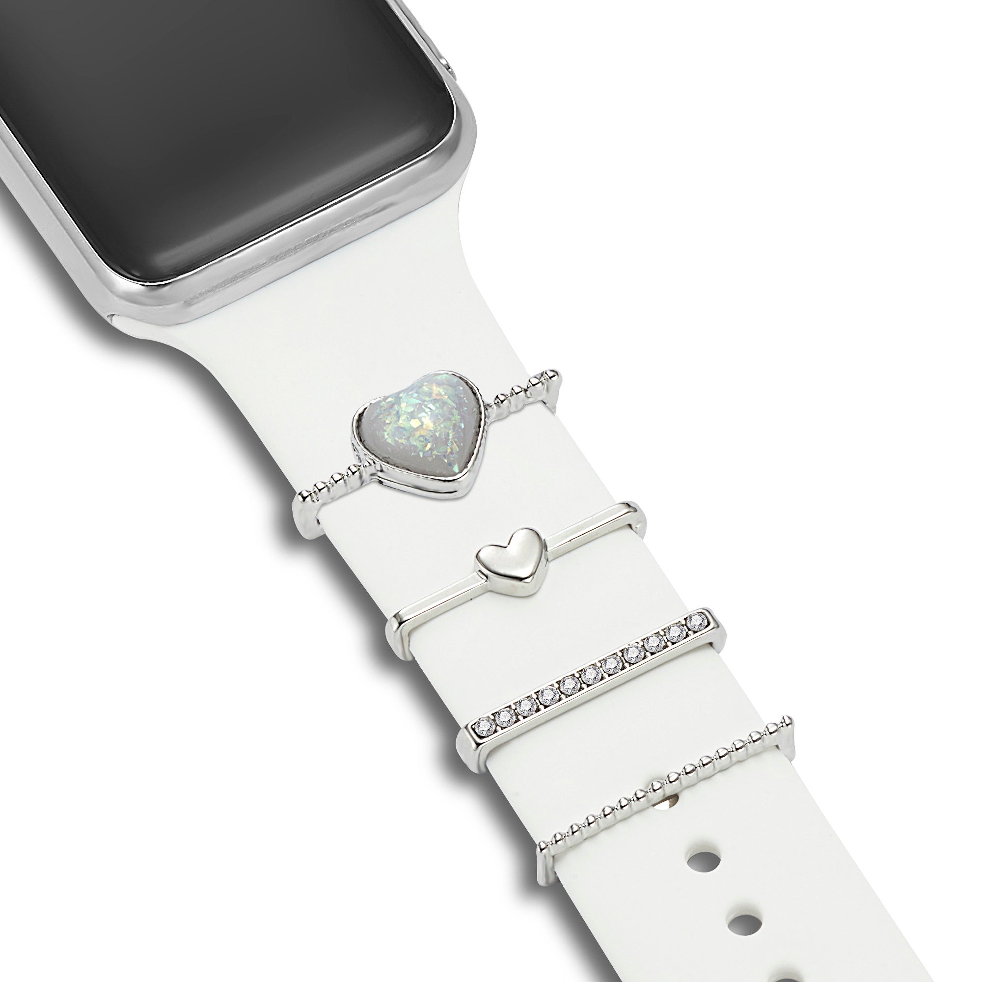 MillesTECband Apple Watch Charms "Loyal" - Silber