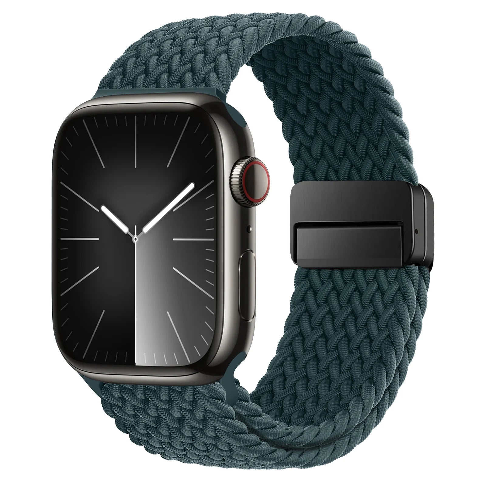 Geflochtenes Apple Watch Armband mit Magnetverschluss