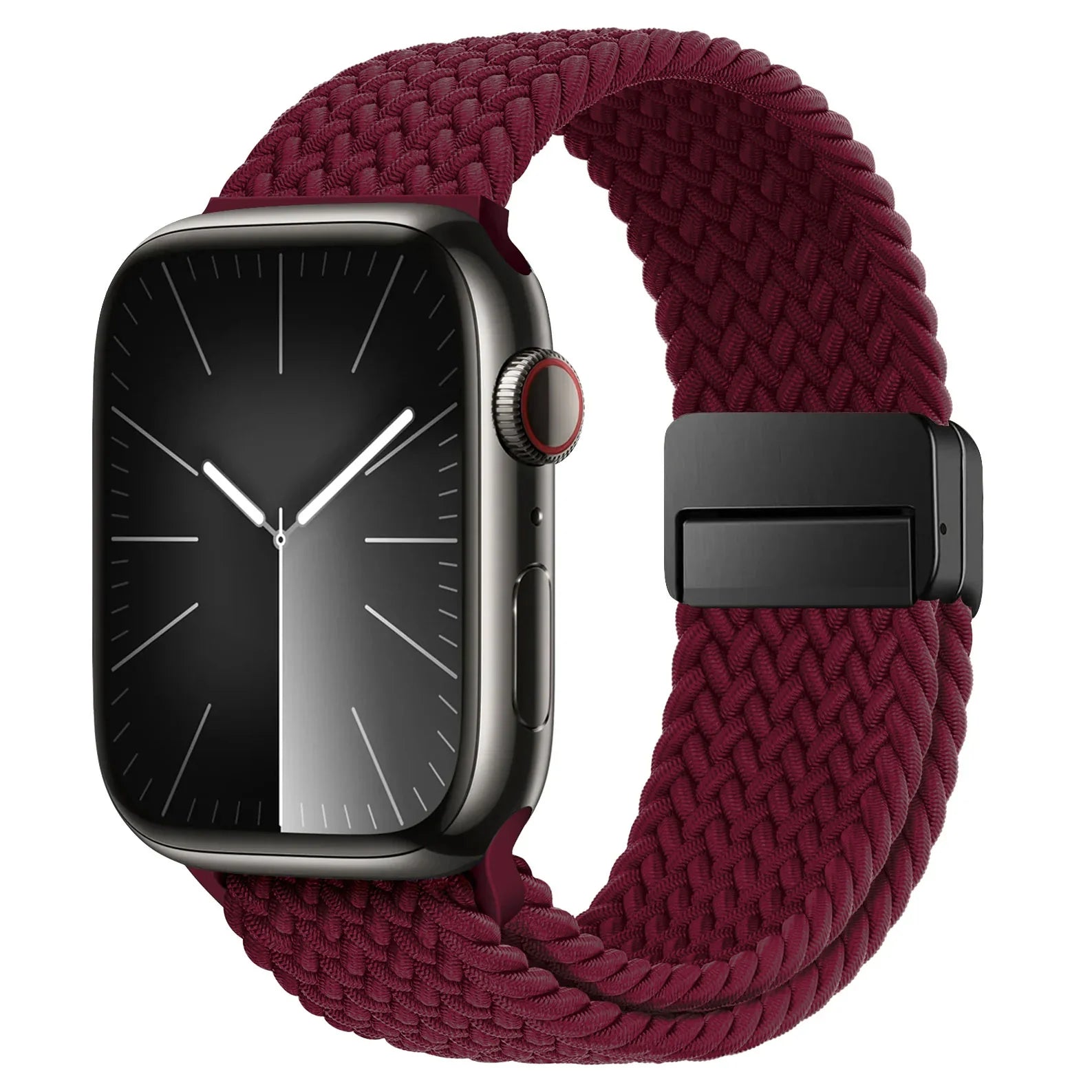 Geflochtenes Apple Watch Armband mit Magnetverschluss