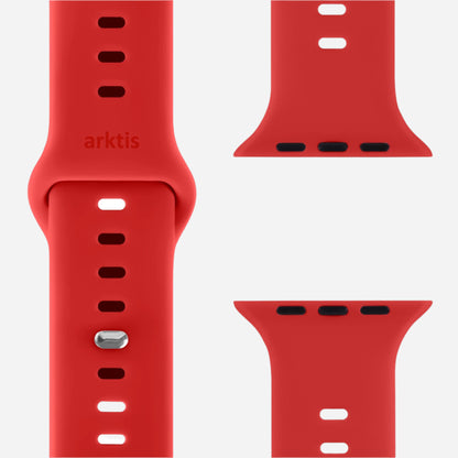 MillesTECband Apple Watch Silikonarmband "Solis"