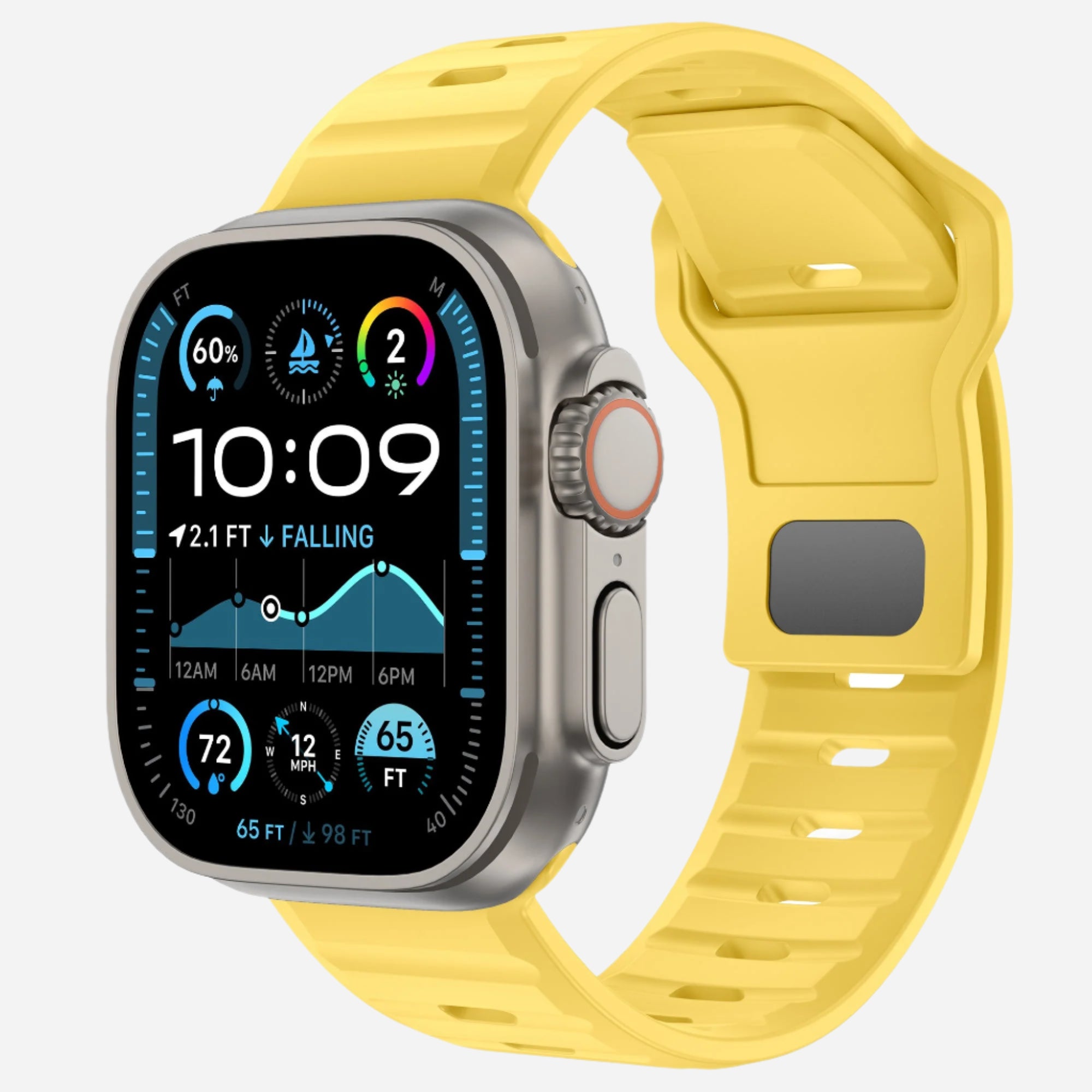 MillesTECband Apple Watch Silikonarmband "Active"