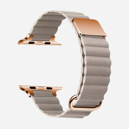 MillesTECband Kunstlederarmband "Gustino" für Apple Watch