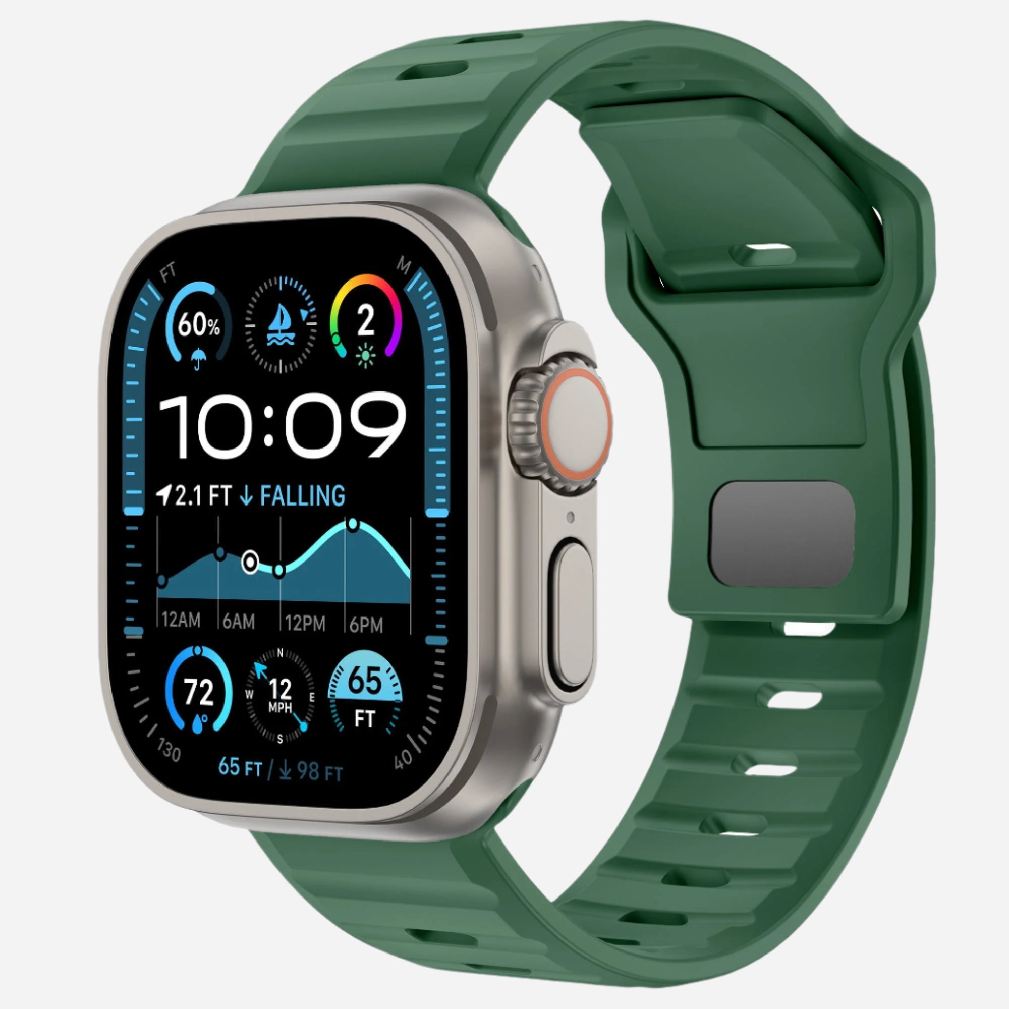 MillesTECband Apple Watch Silikonarmband "Active"