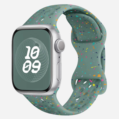 MillesTECband Apple Watch Silikonarmband "Carnival"