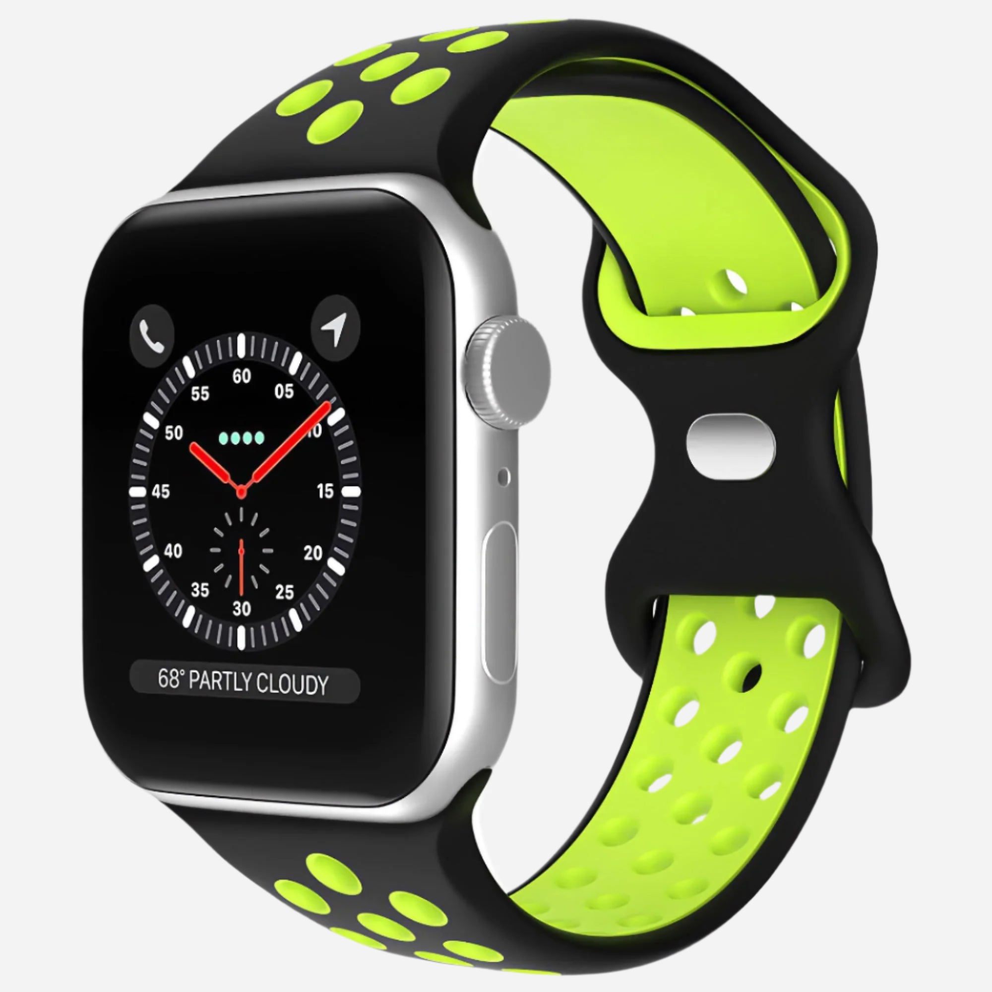 MillesTECband Apple Watch Silikonarmband "Energy"