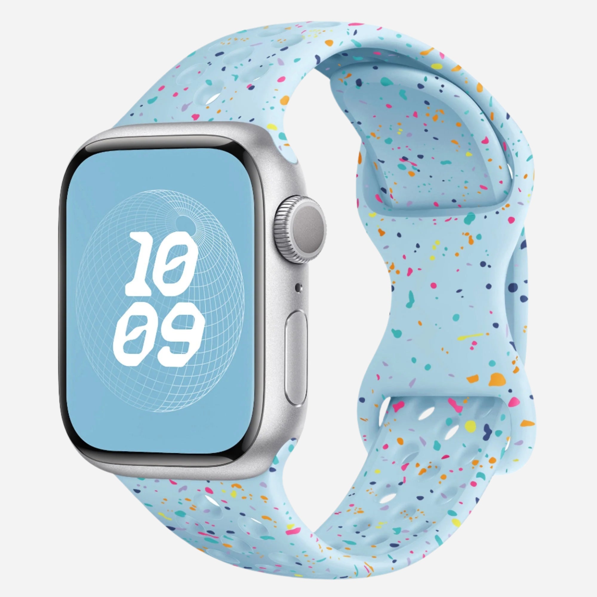 MillesTECband Apple Watch Silikonarmband "Carnival"