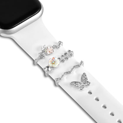 MillesTECband Apple Watch Charms "Flower Waves"